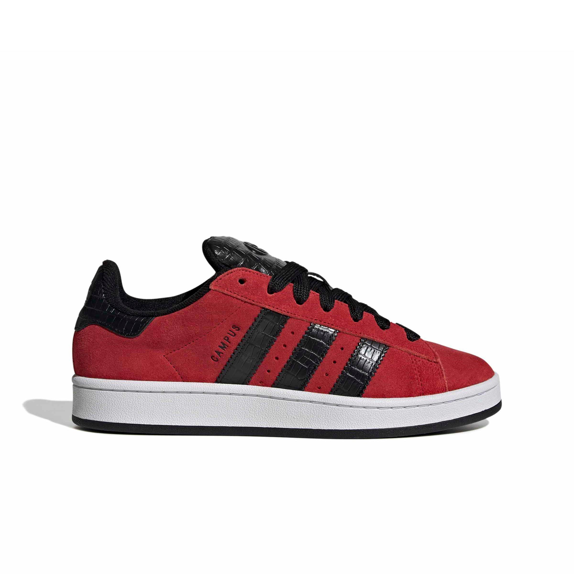 adidas Originals Campus 00s "Better Scarlet/Core Black/Ftwr White" Men's Shoe - SCARLET/BLACK/WHITE